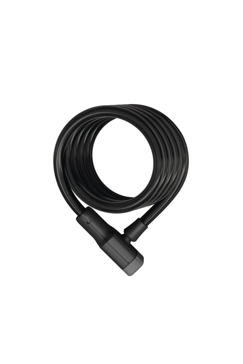 [6512K] Abus antifurto a cavo spirale Booster a chiave