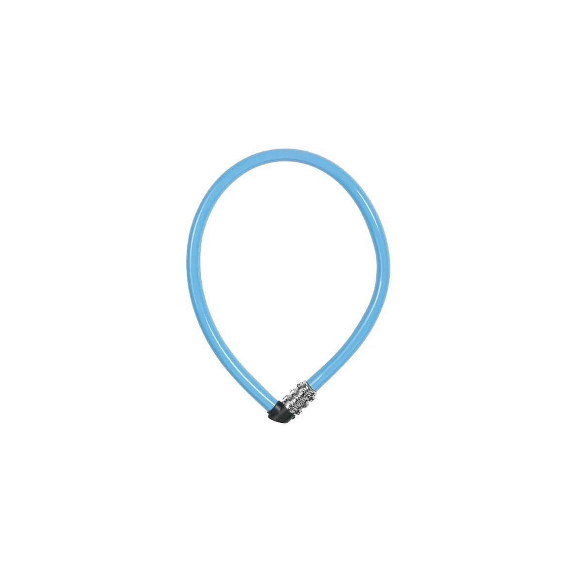 [1100/55-B] Abus antifurto a cavo Kids colorati a combinazione (Blu)